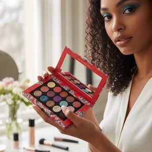 Pat McGrath Luxe Eyeshadow Palette with Bold Hues